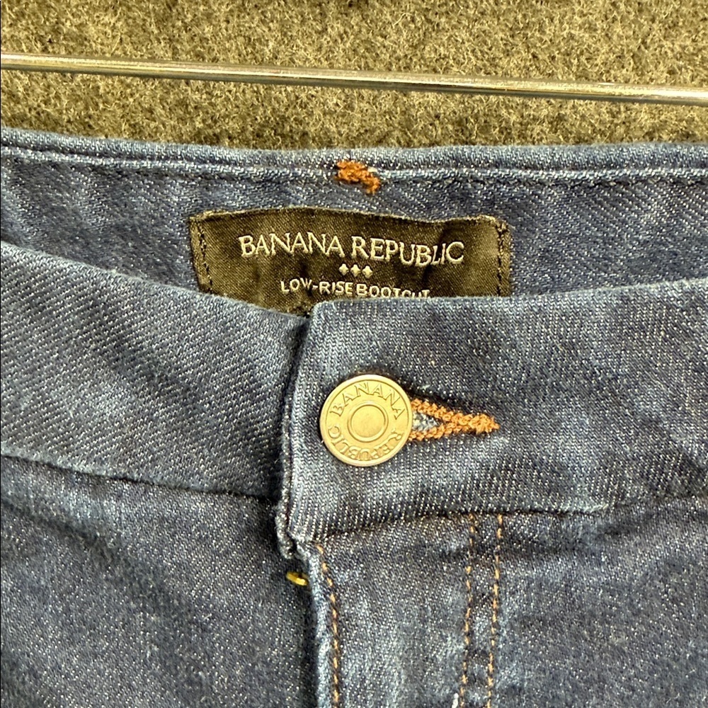 Banana Republic Dark Blue Flare Jeans - Picture 2 of 7